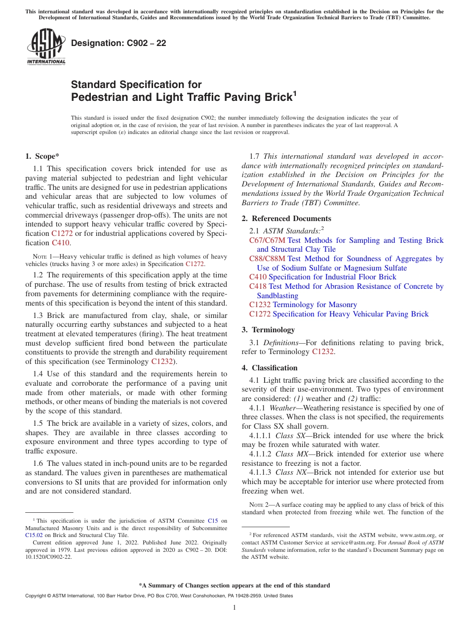 ASTM C902 - 22.pdf_第1页