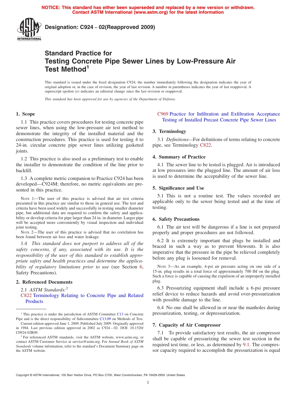 ASTM C924 - 02 (2009).pdf_第1页