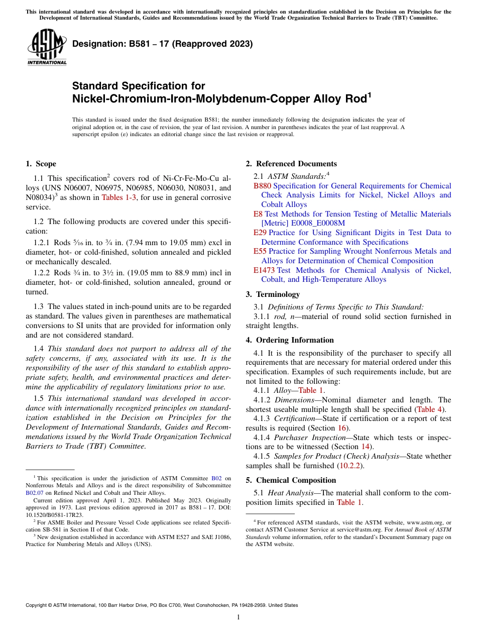 ASTM B581 - 17 (2023).pdf_第1页