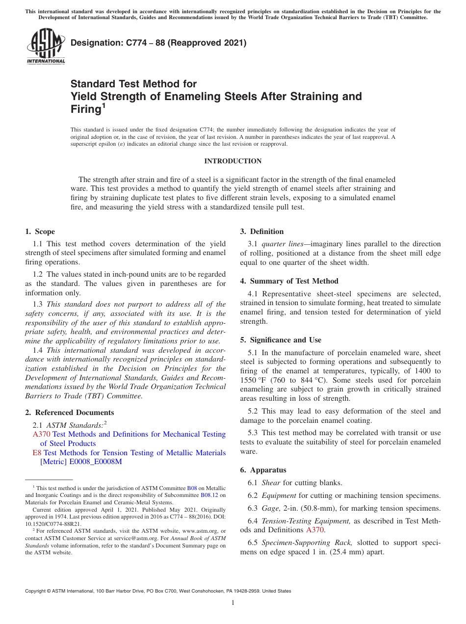 ASTM C774 - 88 (2021).pdf_第1页