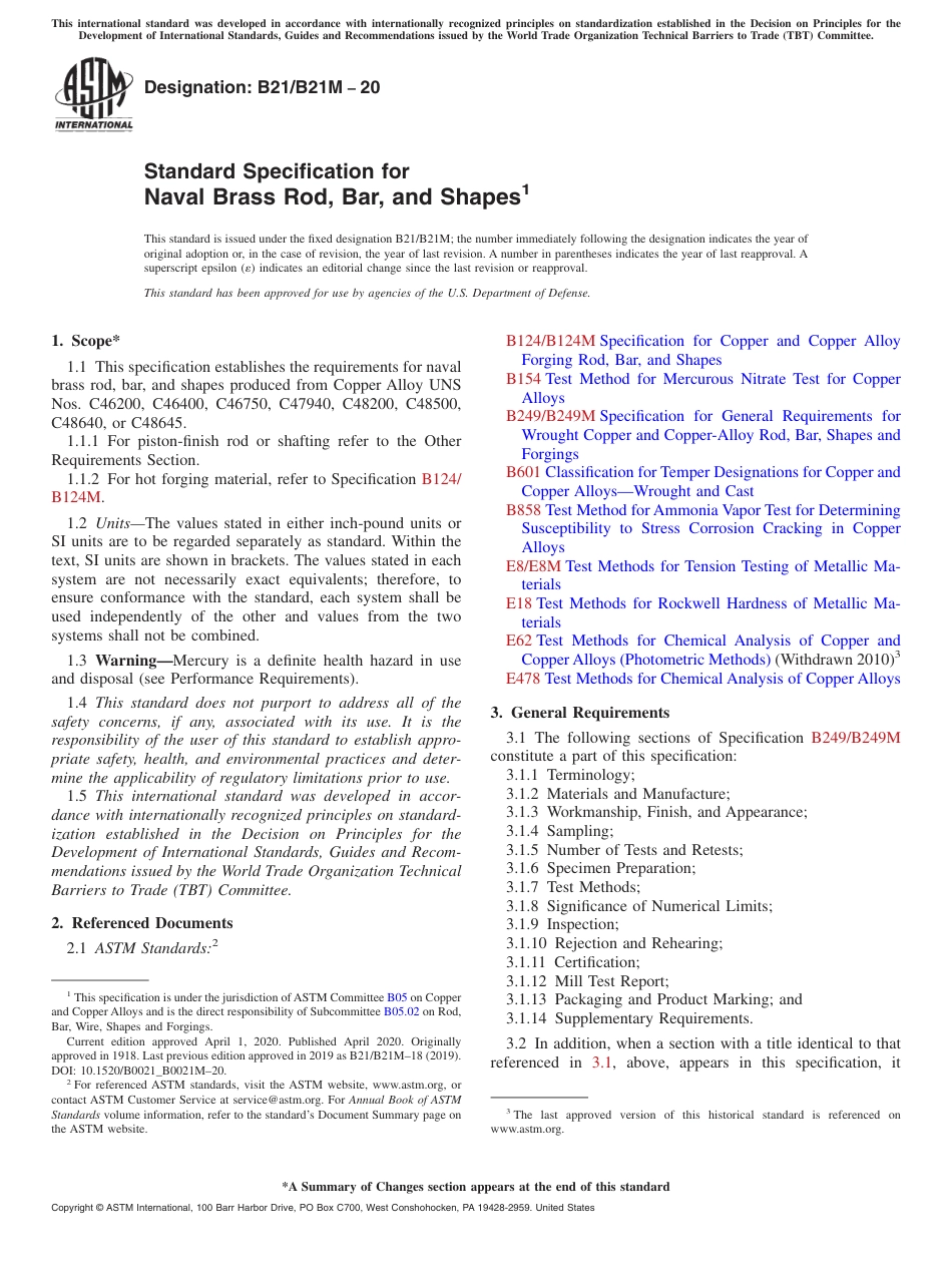 ASTM B21 - B 21M - 20.pdf_第1页