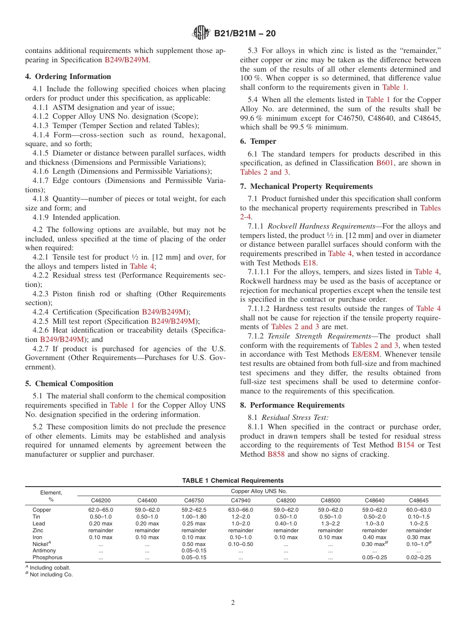 ASTM B21 - B 21M - 20.pdf_第2页