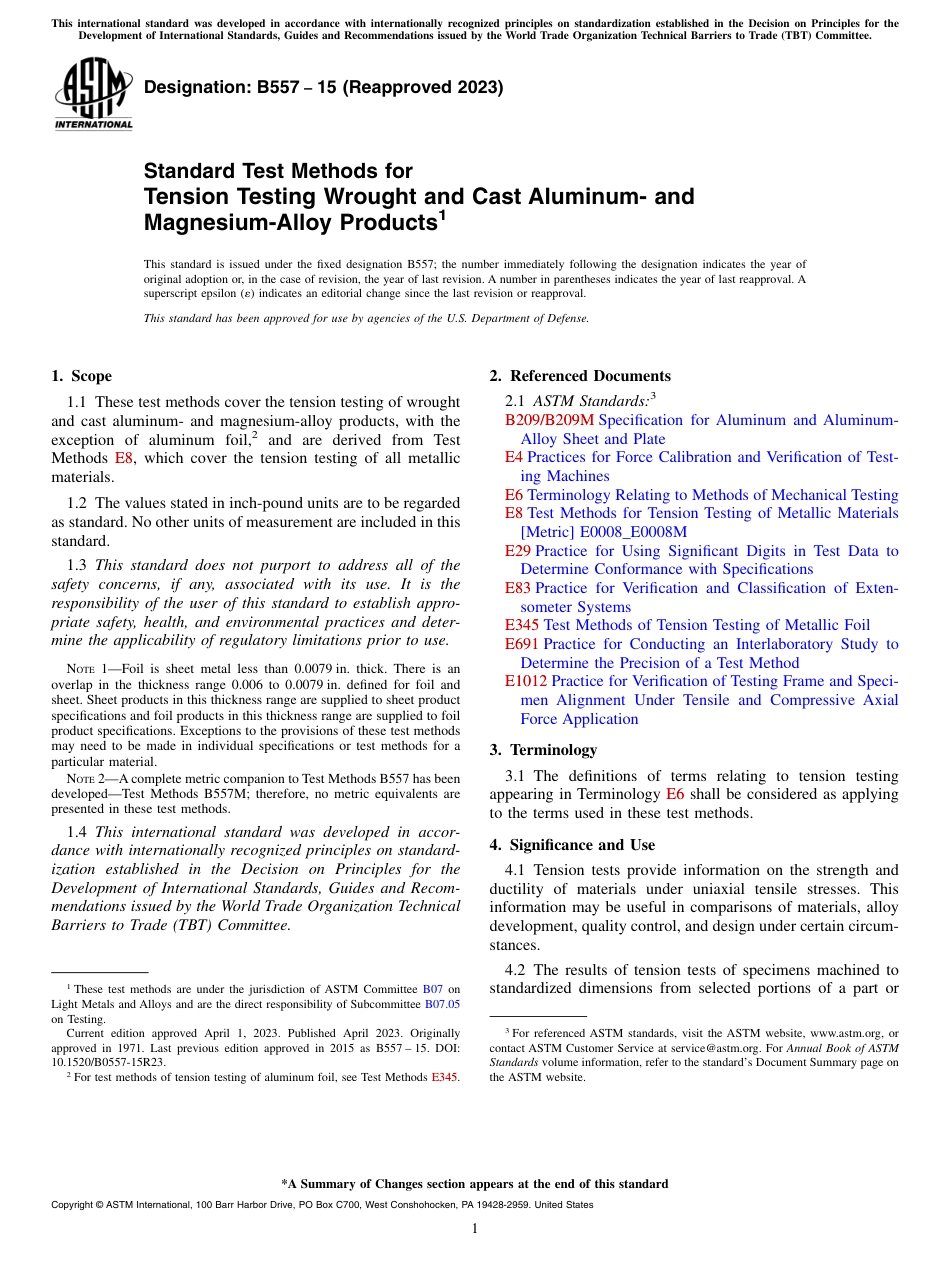 ASTM B557 - 15 (2023).pdf_第1页