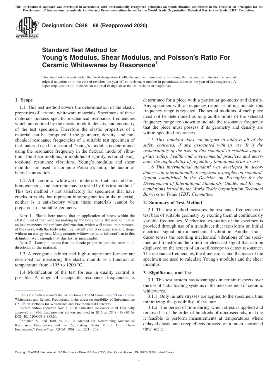 ASTM C848 - 88 (2020).pdf_第1页