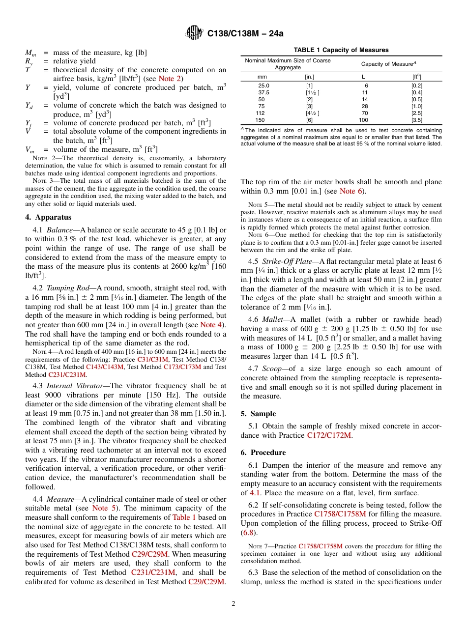 ASTM C138 - C 138M - 24a.pdf_第2页