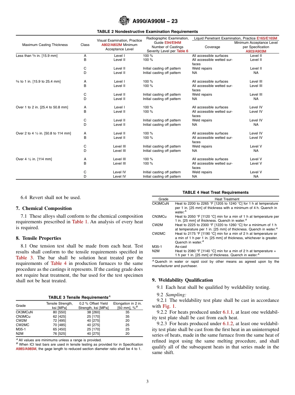 ASTM A990 - A 990M - 23.pdf_第3页