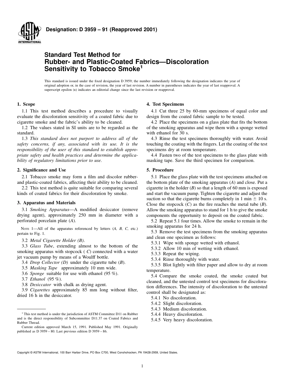 ASTM D3959 - 91 (2001).pdf_第1页