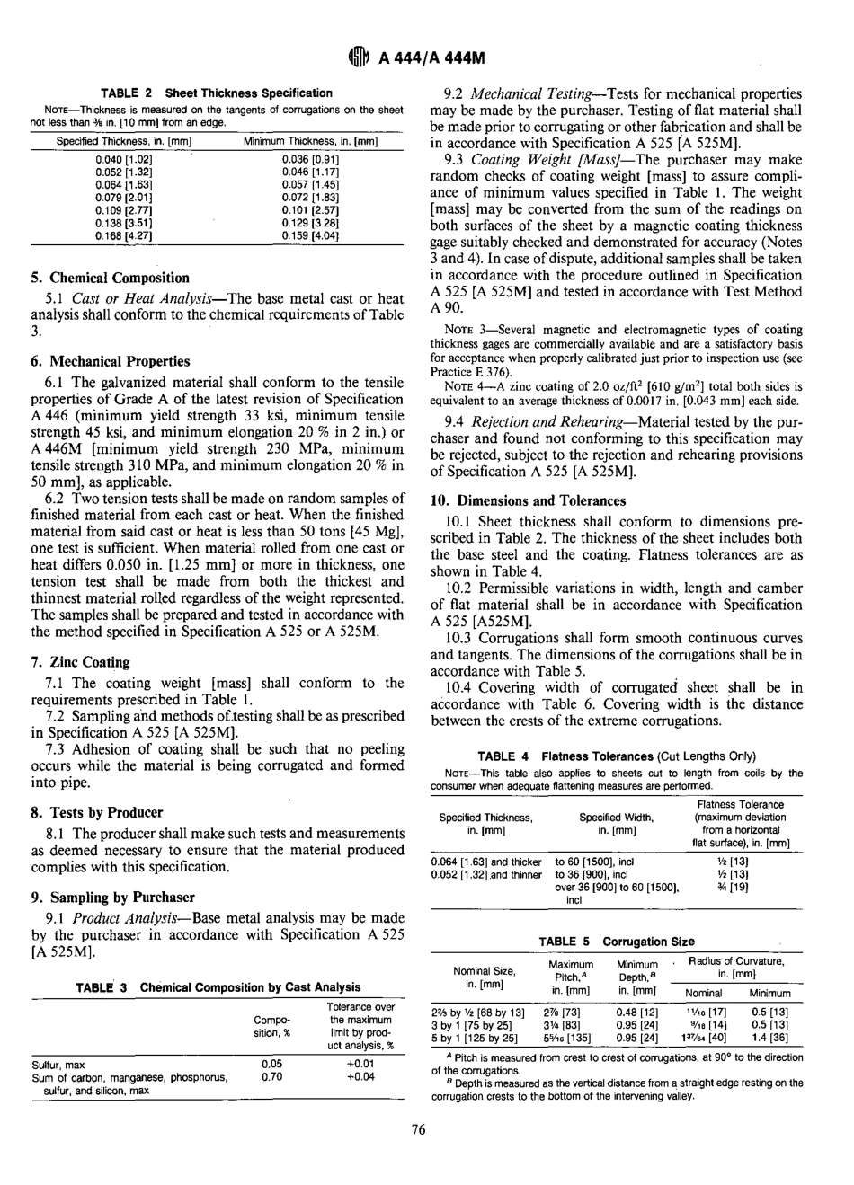 ASTM A444 - A 444M - 89 scan.pdf_第2页