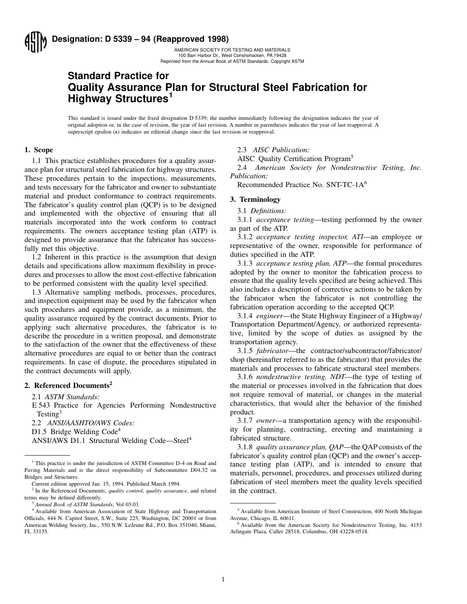 ASTM D5339 - 94 (1998).pdf_第1页