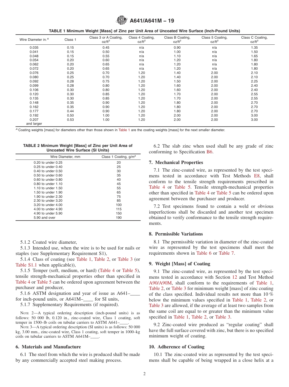 ASTM A641 - A 641M - 19.pdf_第2页