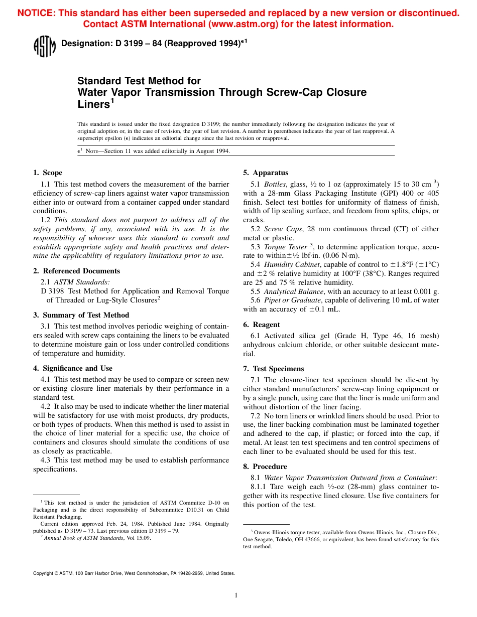 ASTM D3199 - 84 (1994)e1.pdf_第1页