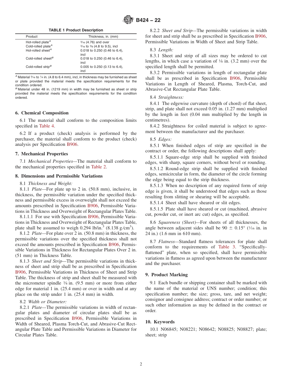 ASTM B424 - 22.pdf_第2页