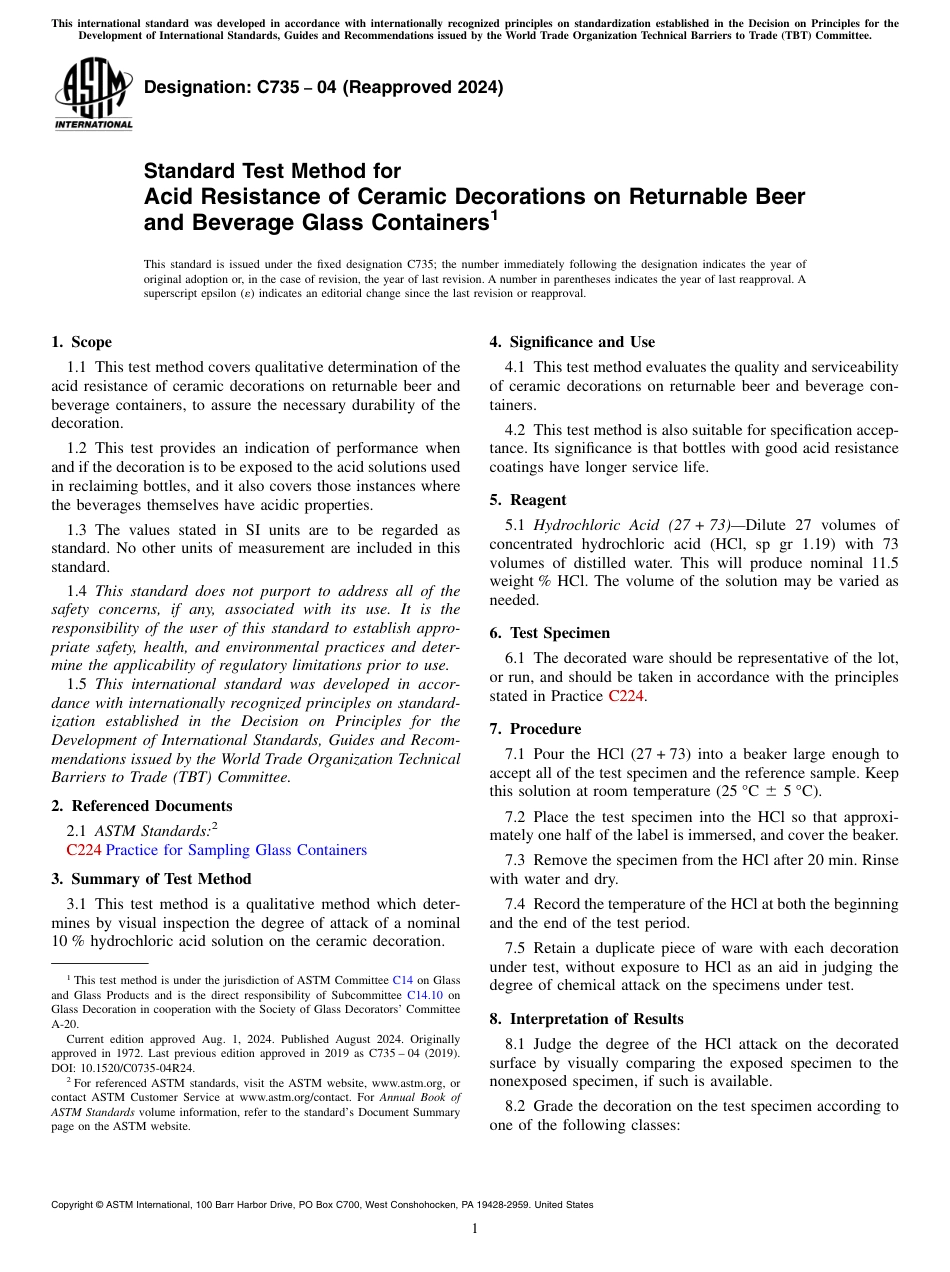 ASTM C735 - 04 (2024).pdf_第1页