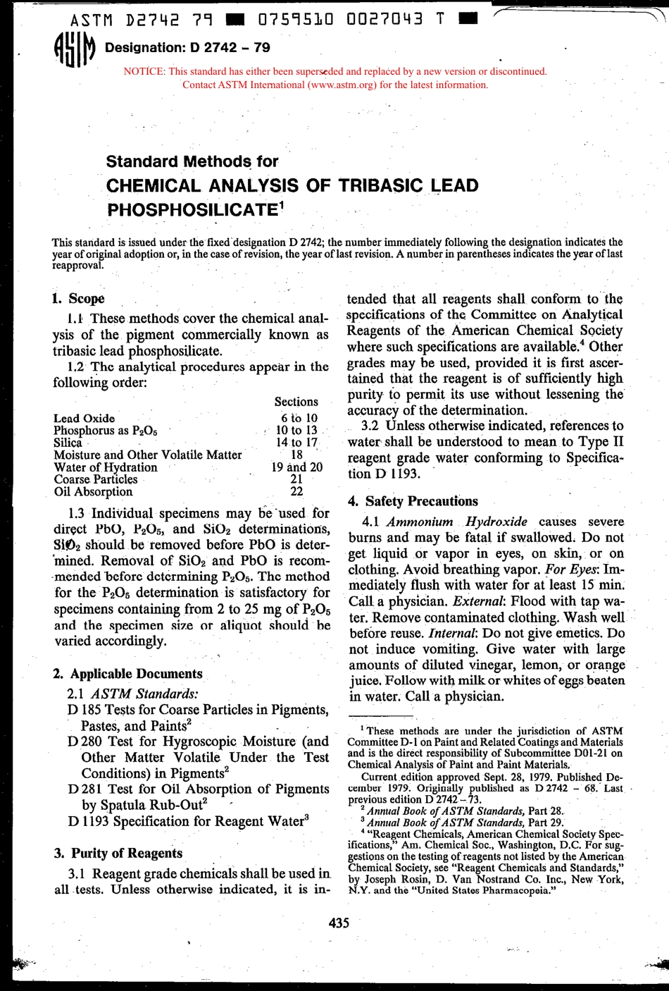 ASTM D2742 - 79 scan.pdf_第1页