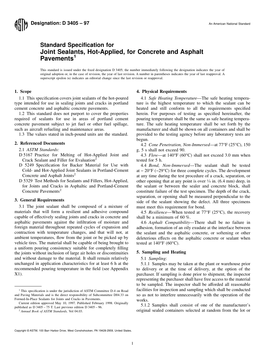 ASTM D3405 - 97.pdf_第1页