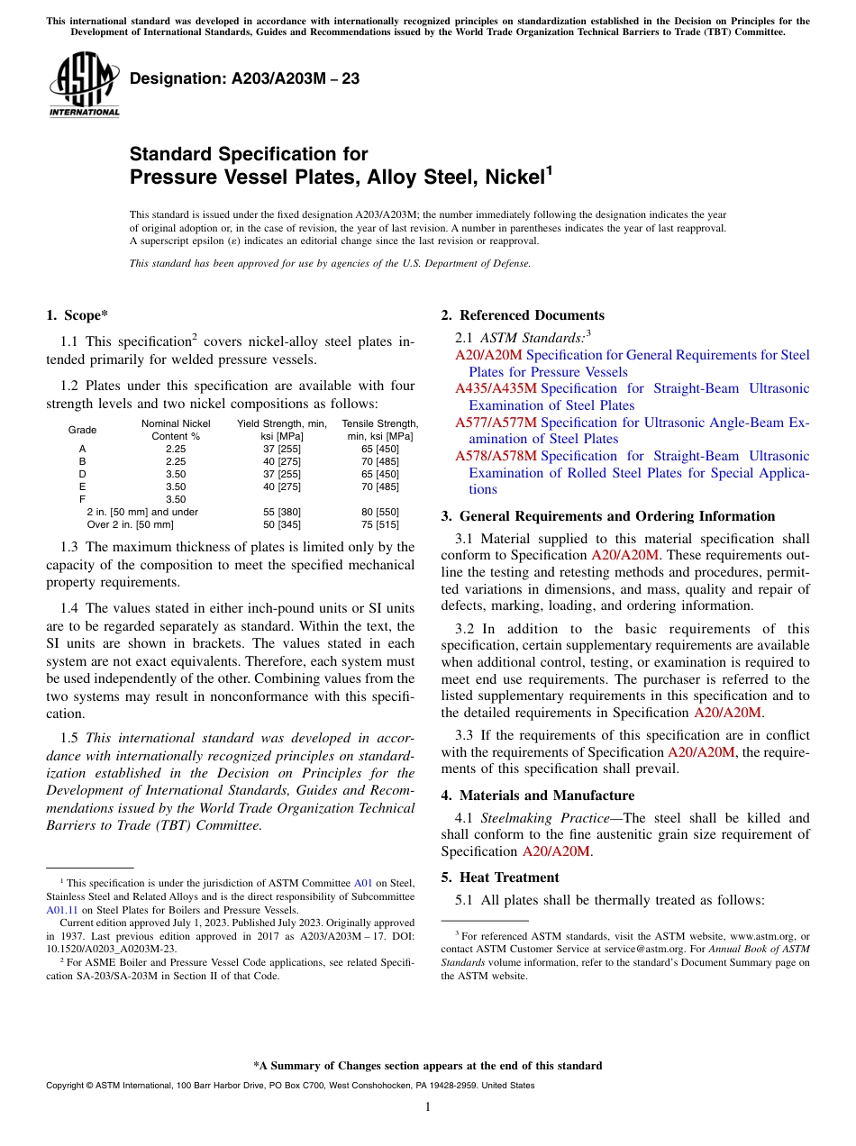 ASTM A203 - A 203M - 23.pdf_第1页