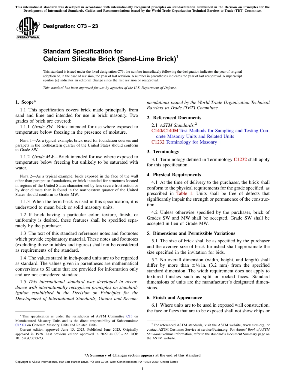 ASTM C73 - 23.pdf_第1页