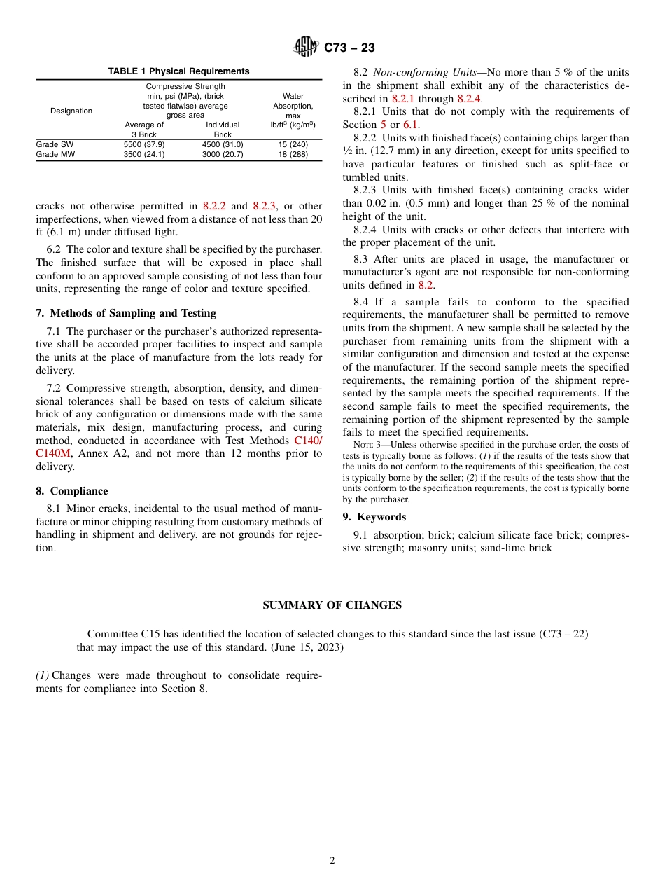 ASTM C73 - 23.pdf_第2页