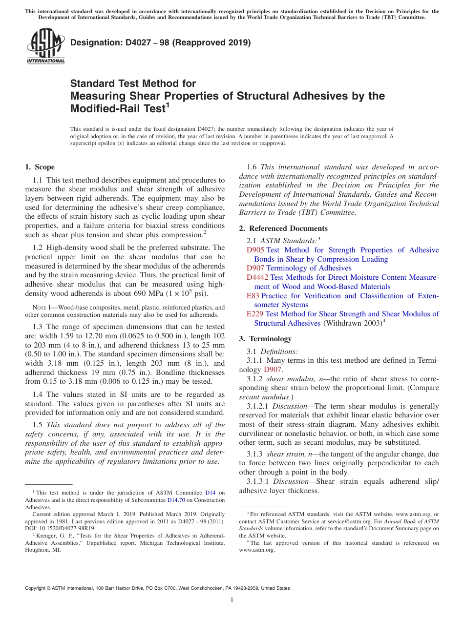 ASTM D4027 - 98 (2019).pdf_第1页