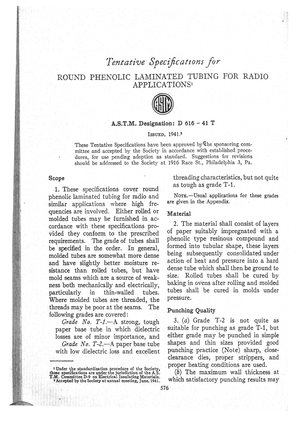 ASTM D616 - 41T scan.pdf_第1页