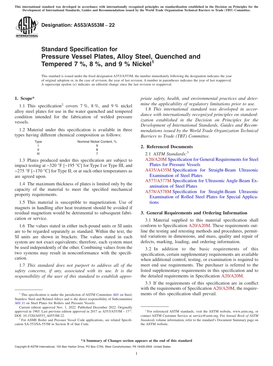 ASTM A553 - A 553M - 22.pdf_第1页