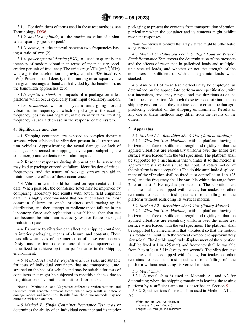 ASTM D999 - 08 (2023).pdf_第2页