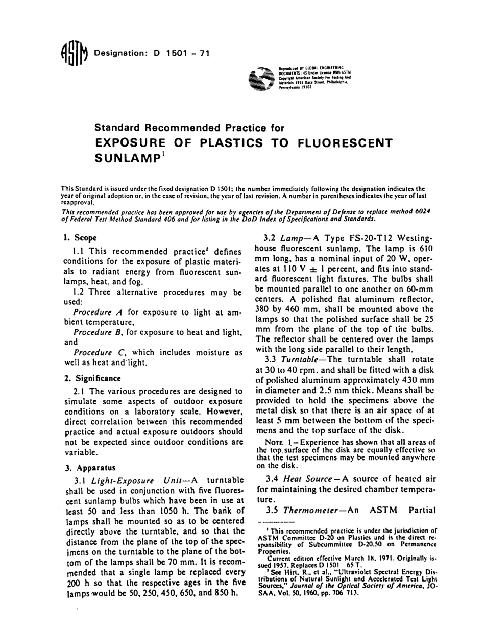 ASTM D1501 - 71 scan.pdf_第1页
