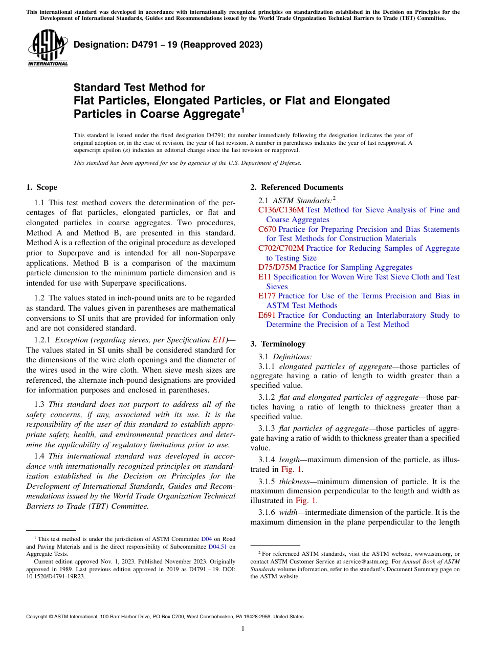 ASTM D4791 - 19 (2023).pdf_第1页