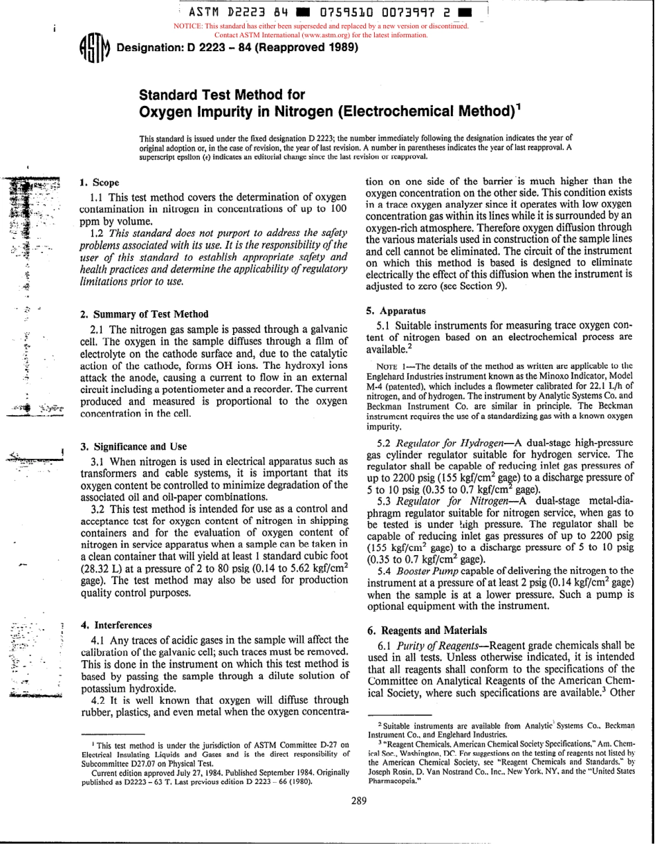 ASTM D2223 - 84 (1989) scan.pdf_第1页
