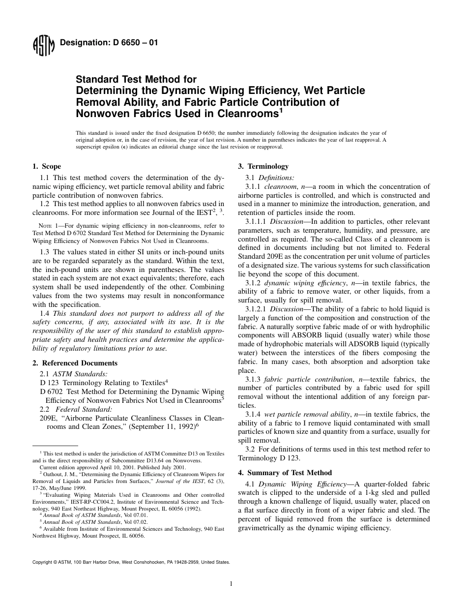 ASTM D6650 - 01.pdf_第1页