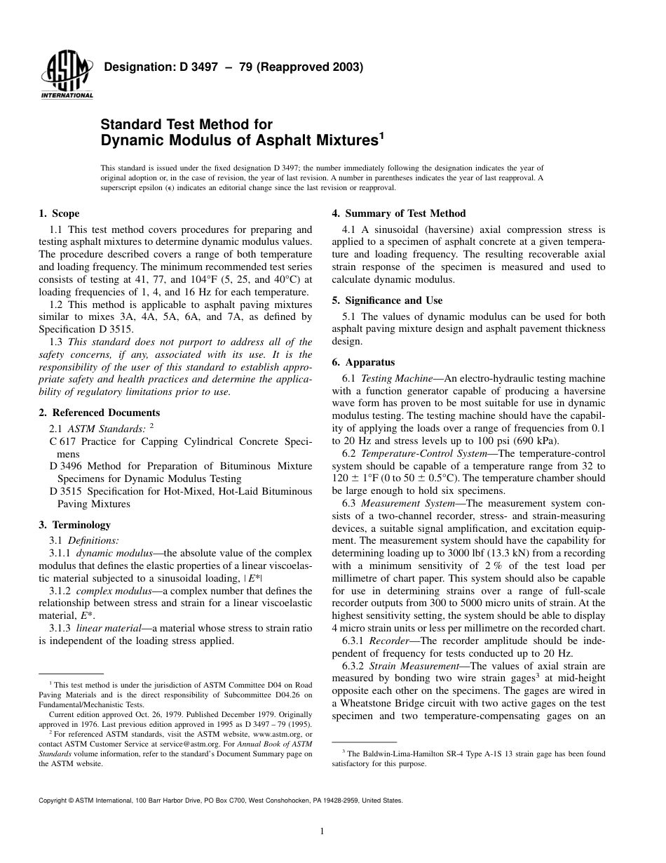 ASTM D3497 - 79 (2003).pdf_第1页