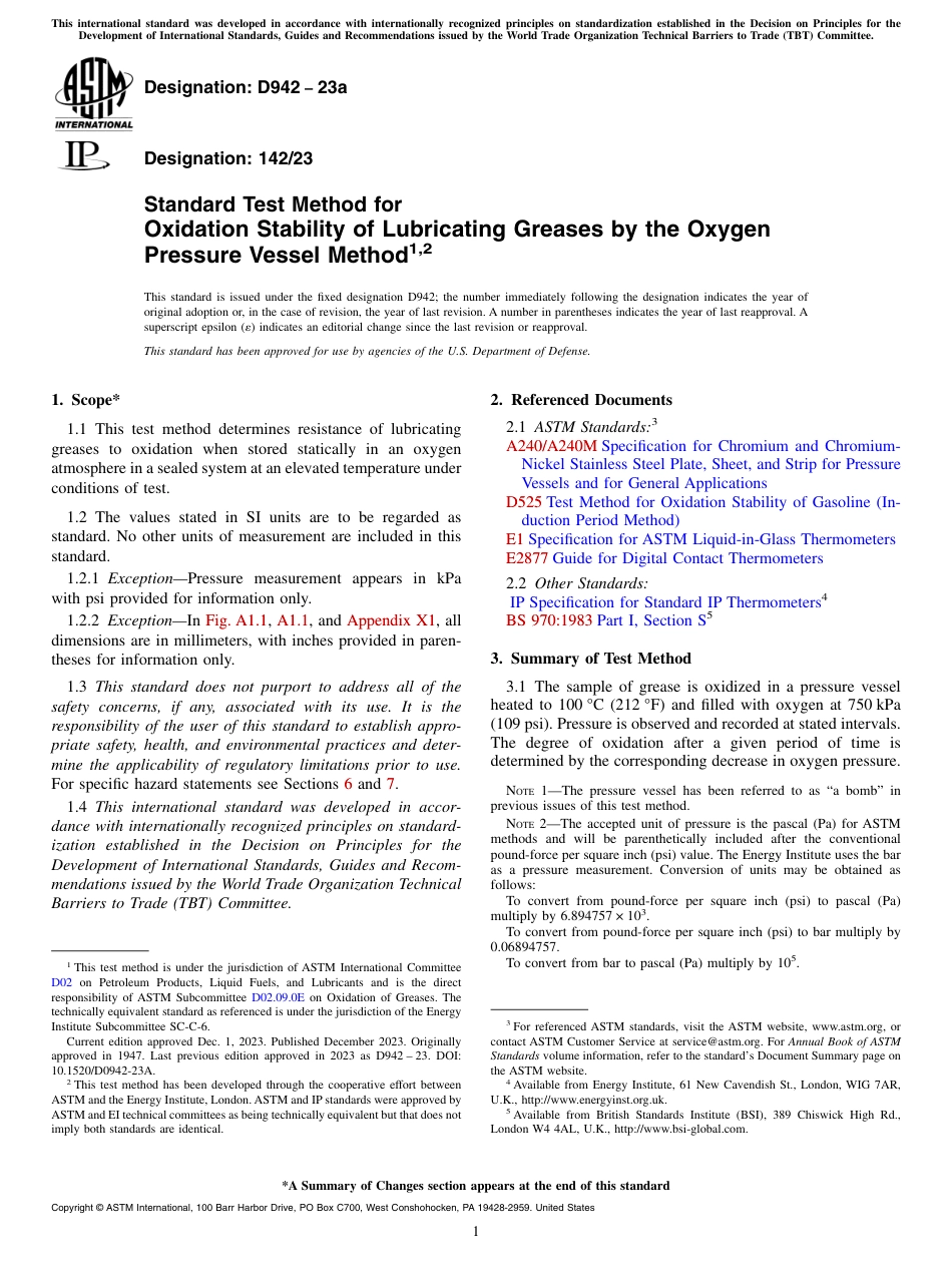 ASTM D942 - 23a.pdf_第1页