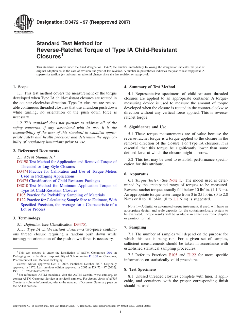 ASTM D3472 - 97 (2007).pdf_第1页