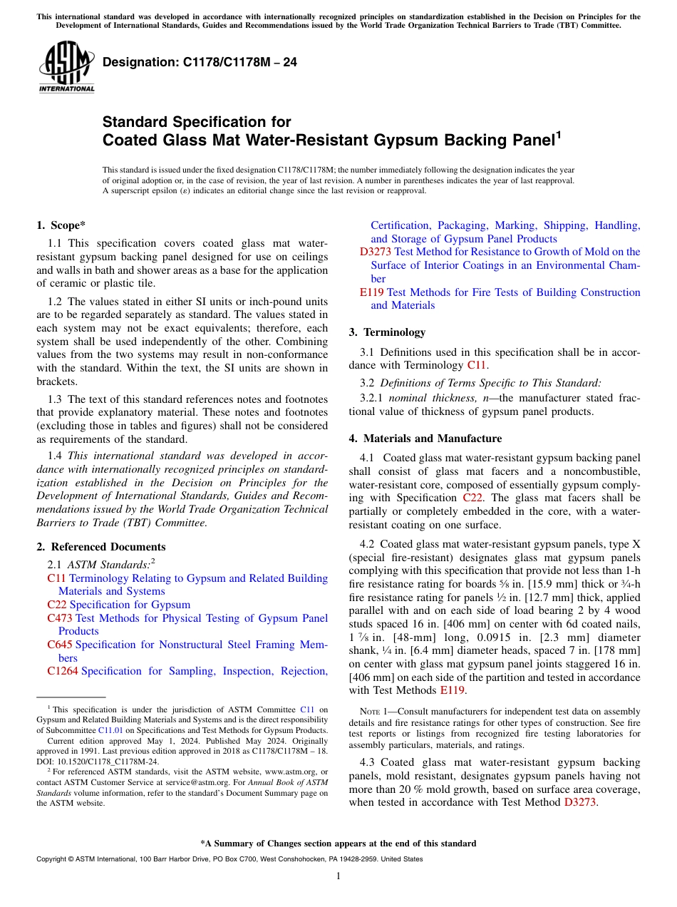 ASTM C1178 - C 1178M - 24.pdf_第1页