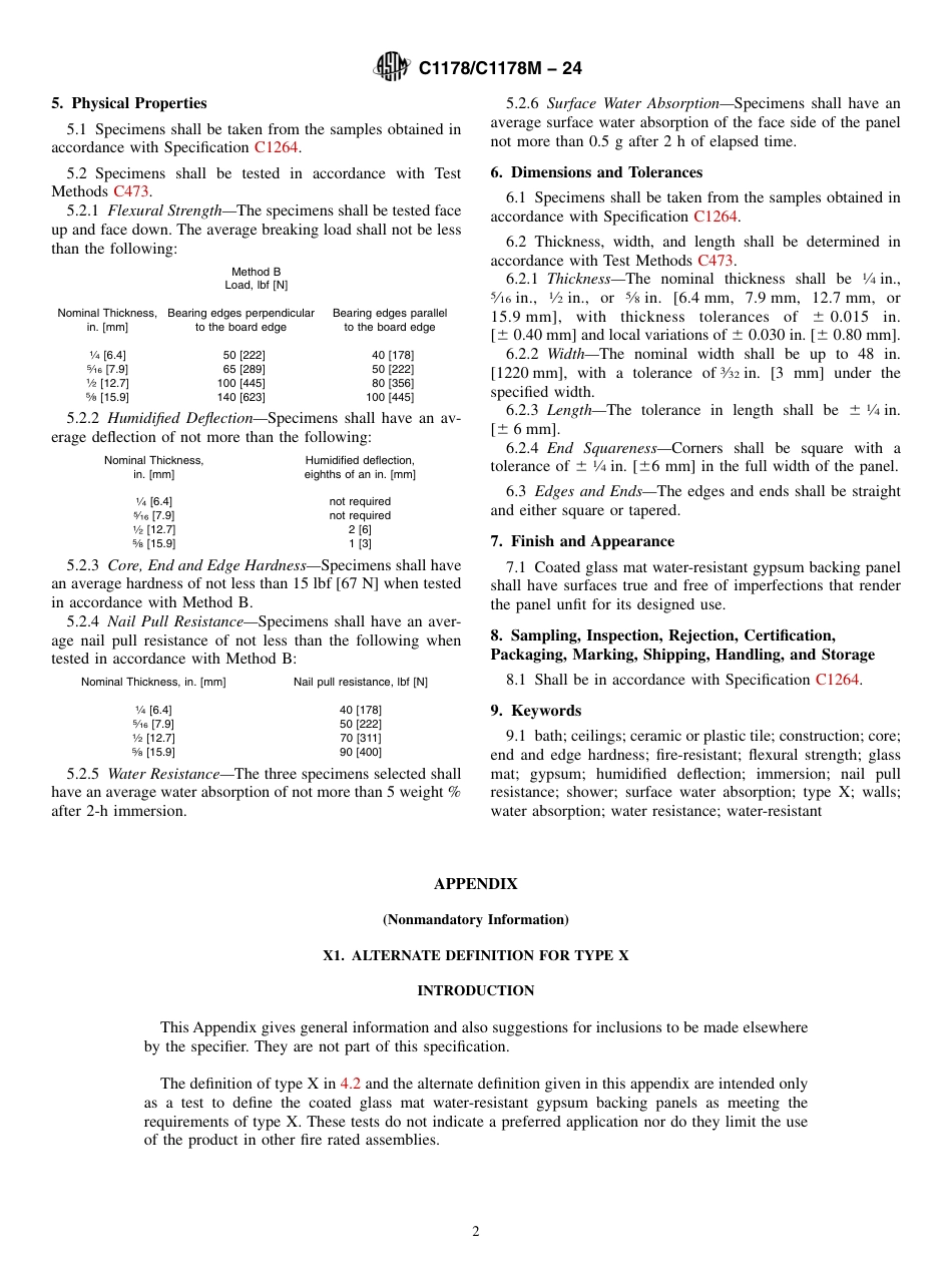 ASTM C1178 - C 1178M - 24.pdf_第2页