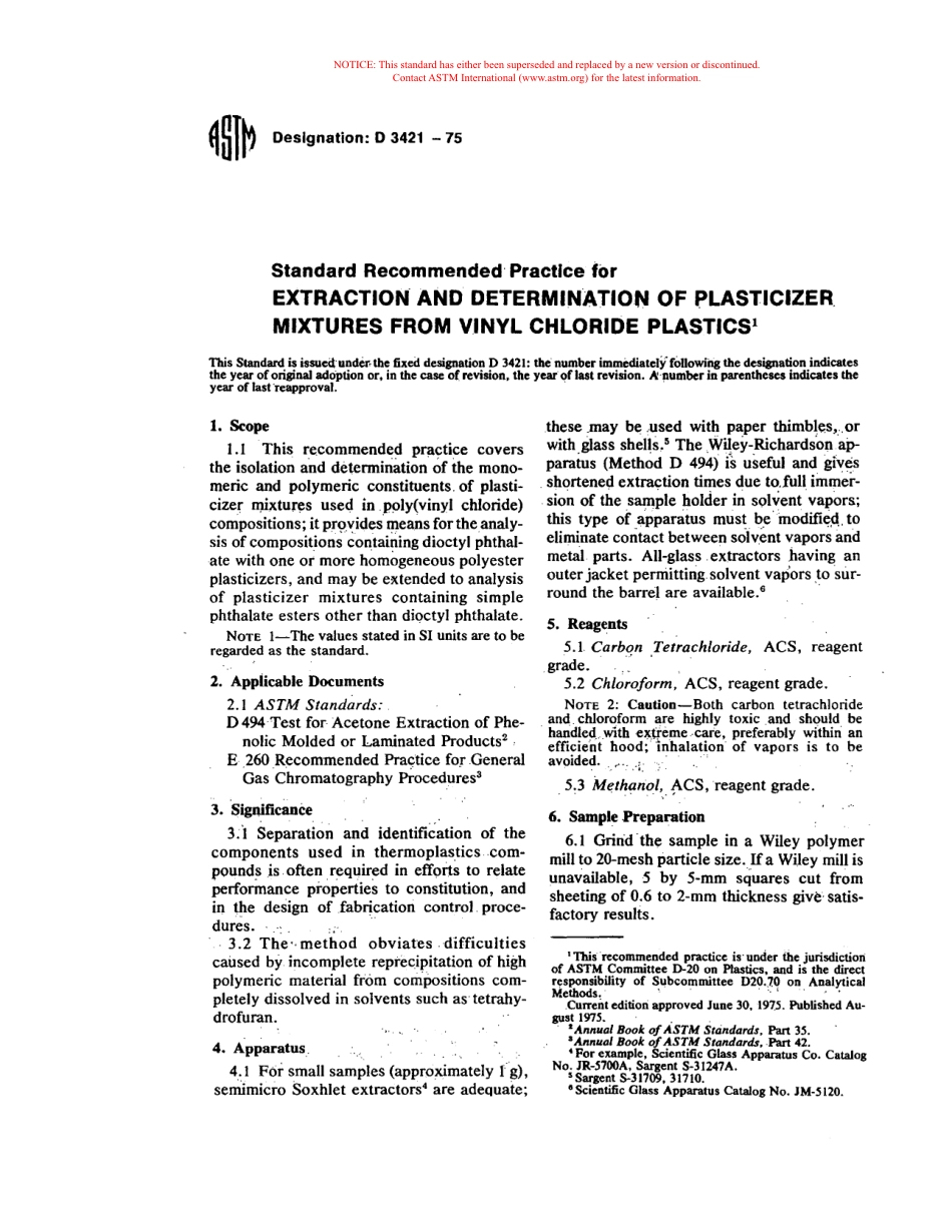 ASTM D3421 - 75 scan.pdf_第1页