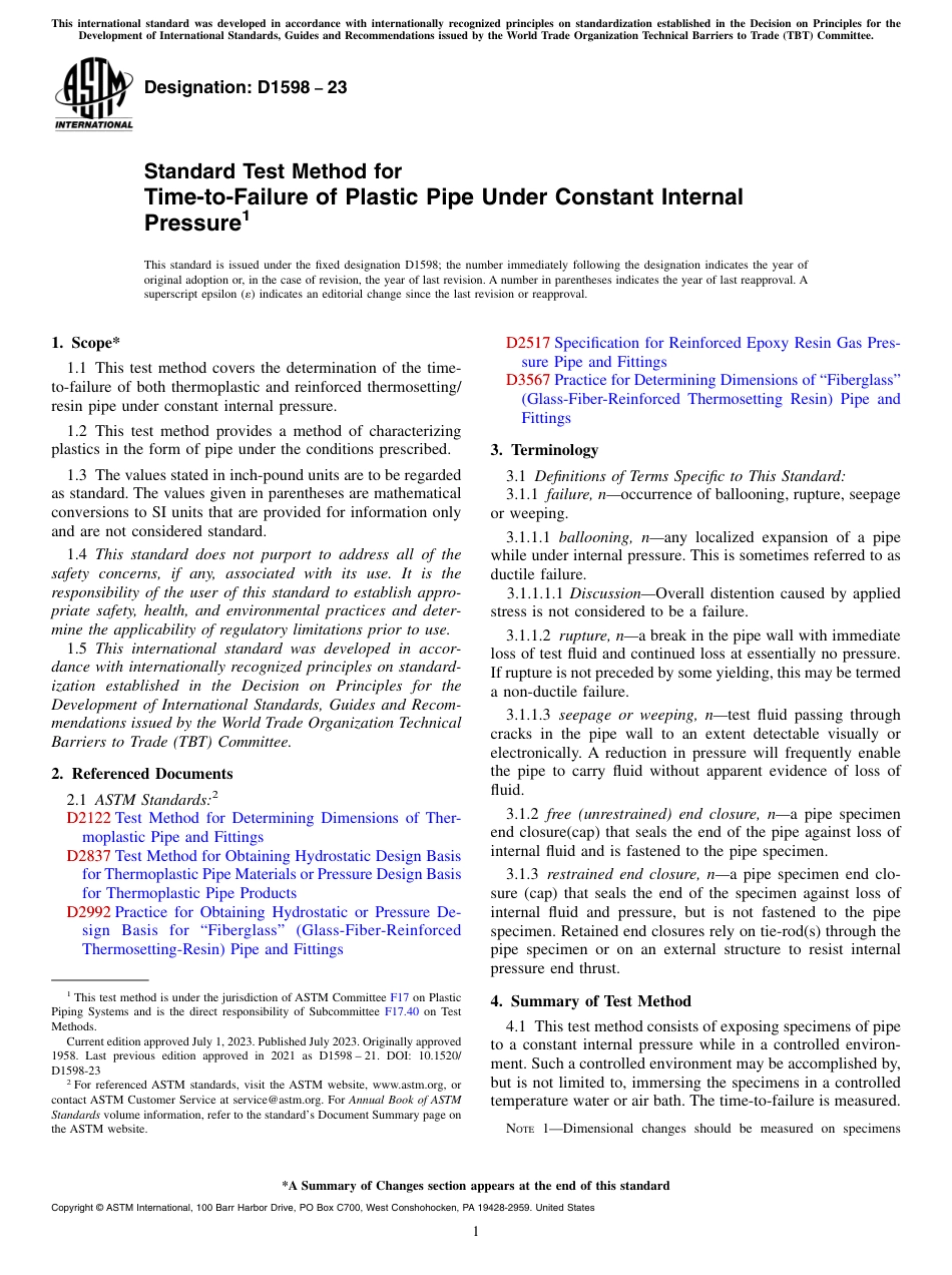 ASTM D1598 - 23.pdf_第1页