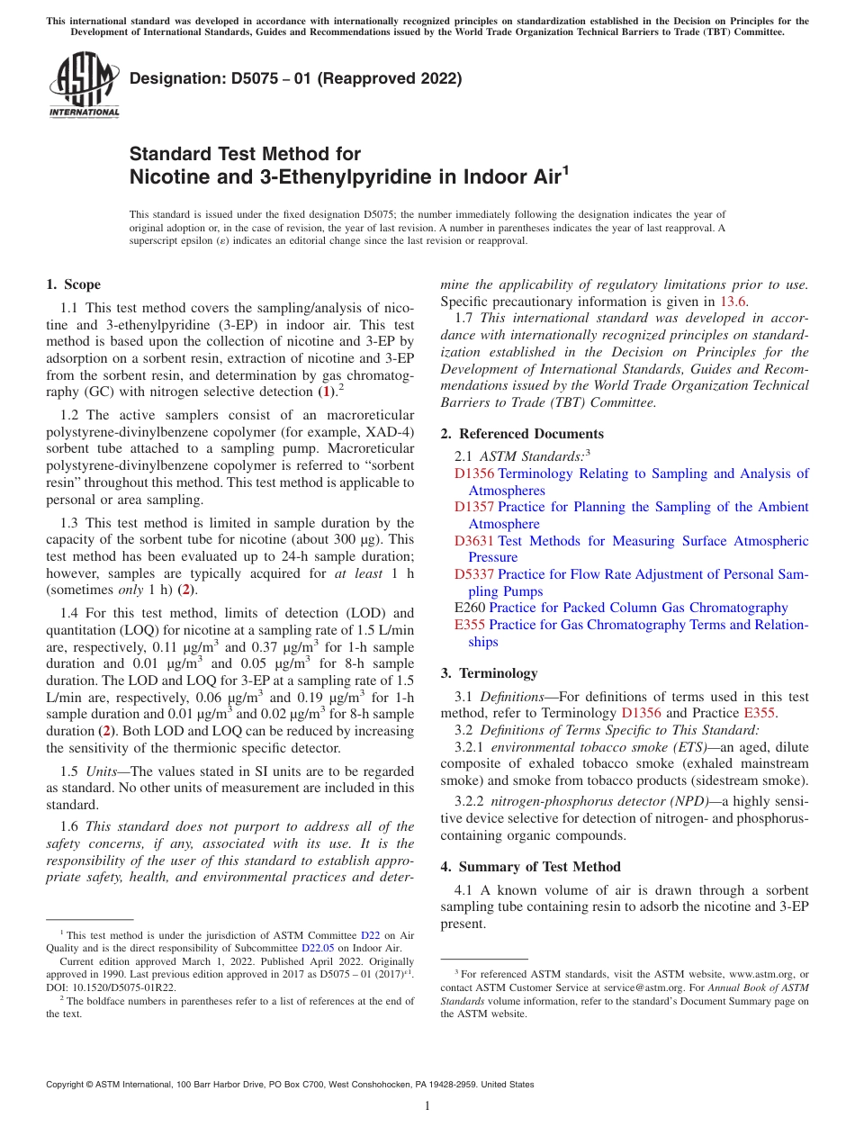 ASTM D5075 - 01 (2022).pdf_第1页