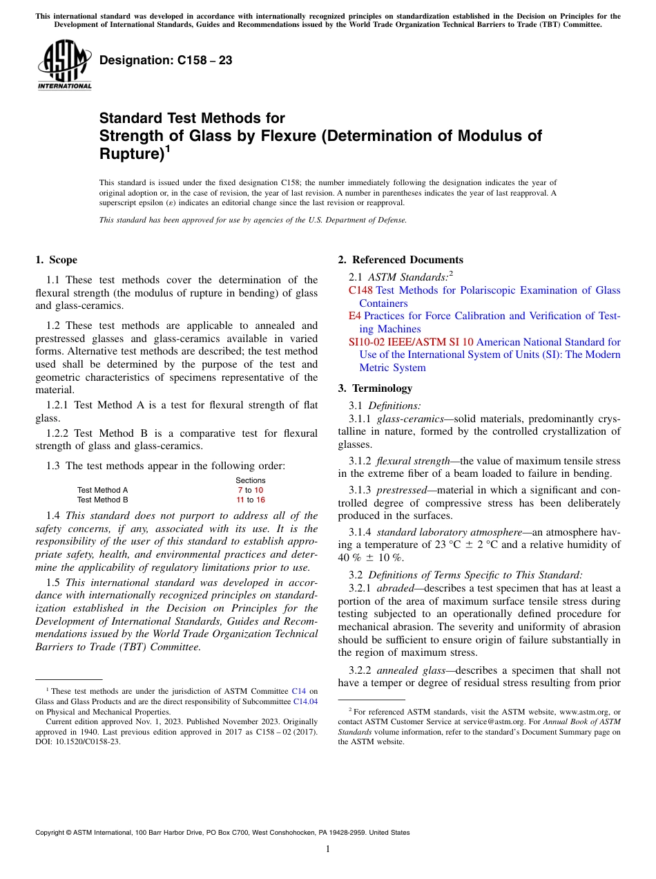 ASTM C158 - 23.pdf_第1页
