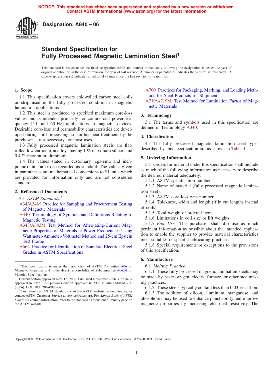 ASTM A840 - 06.pdf_第1页