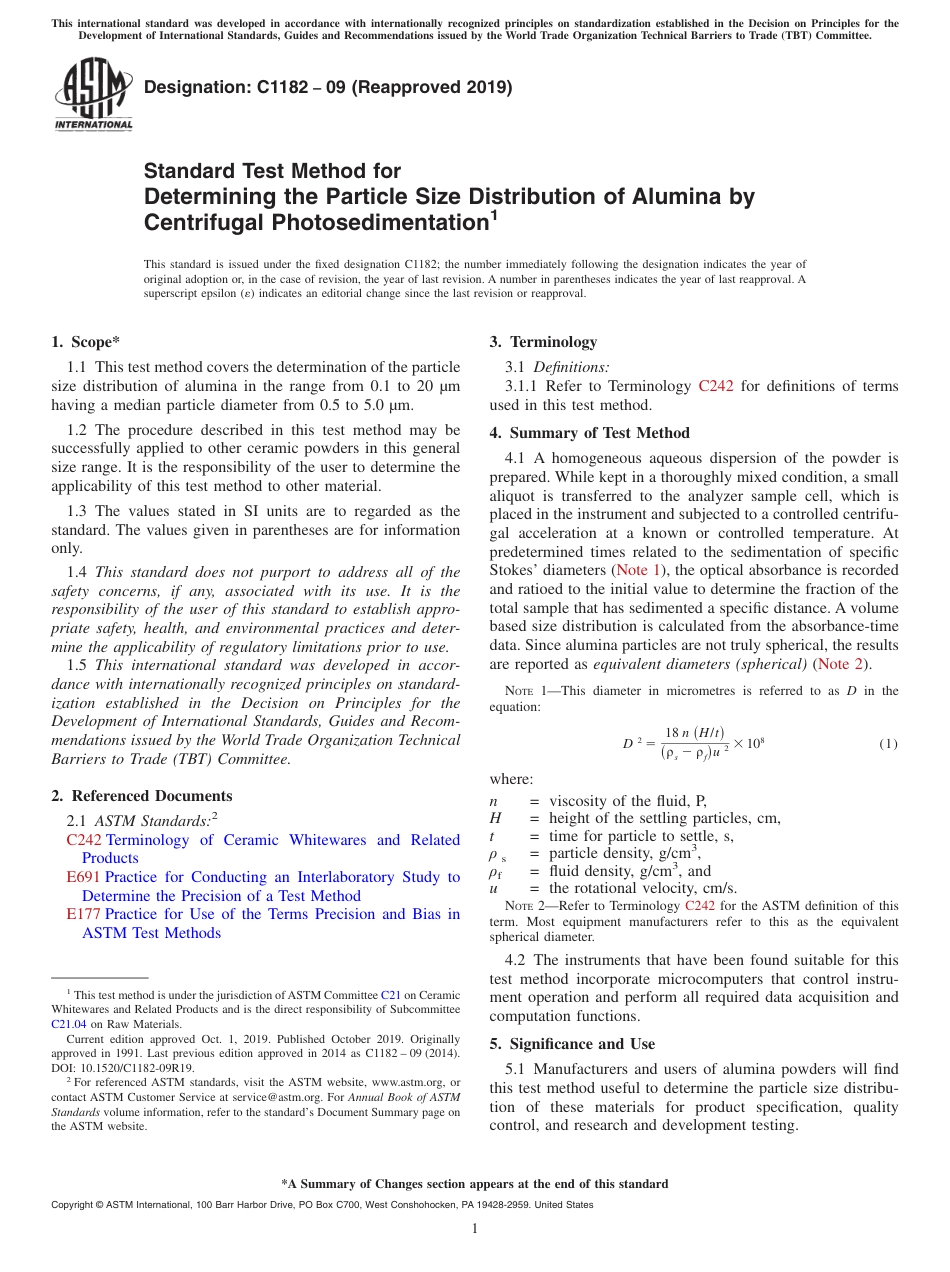 ASTM C1182 - 09 (2019).pdf_第1页