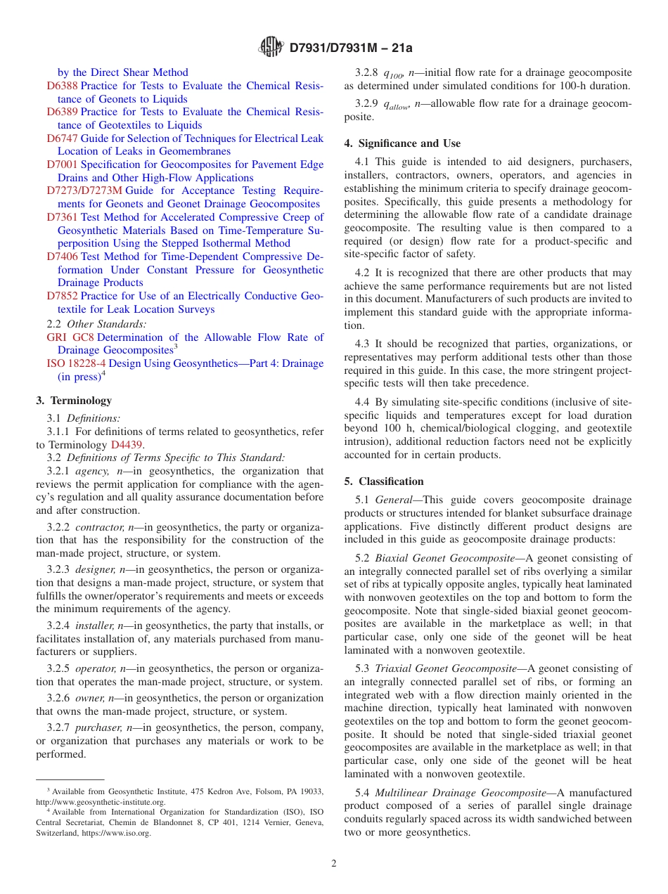 ASTM D7931 - D 7931M - 21a.pdf_第2页