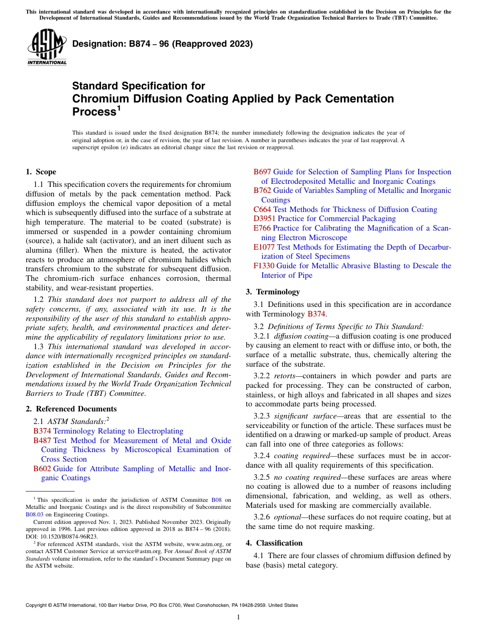 ASTM B874 - 96 (2023).pdf_第1页