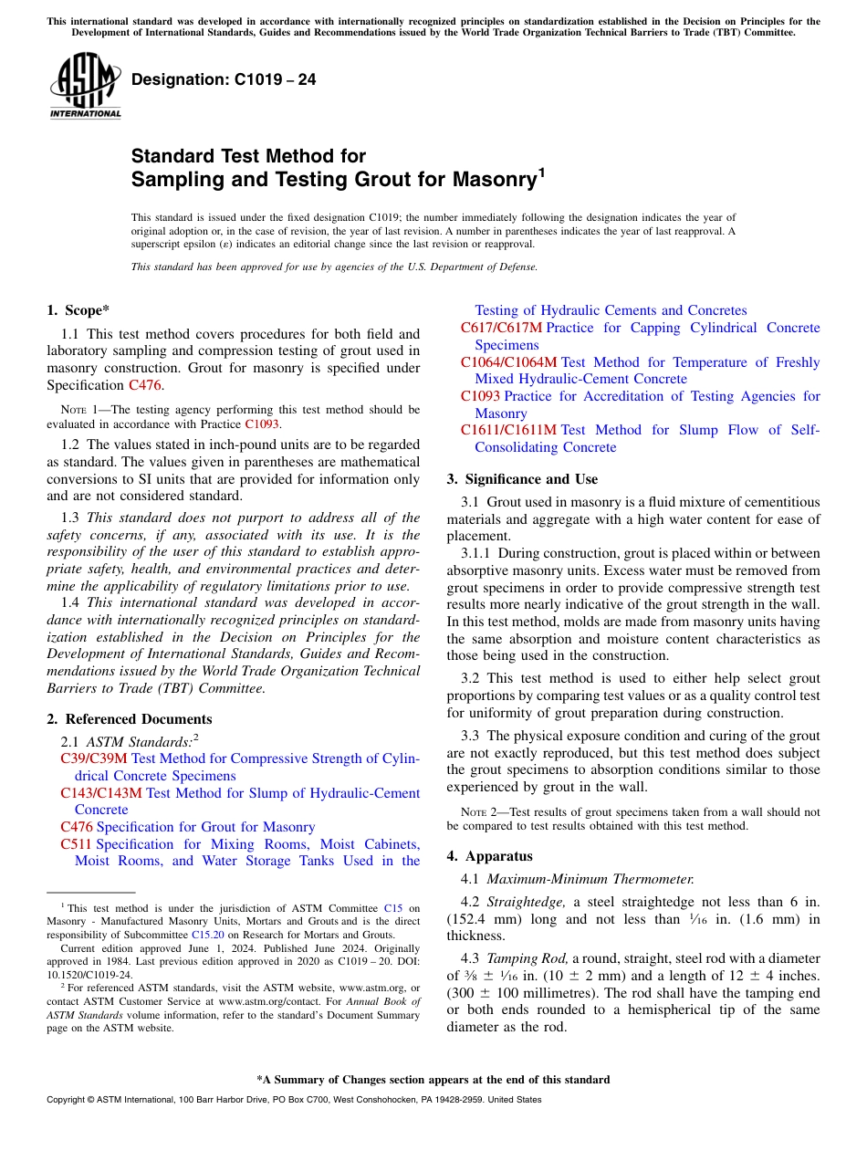 ASTM C1019 - 24.pdf_第1页