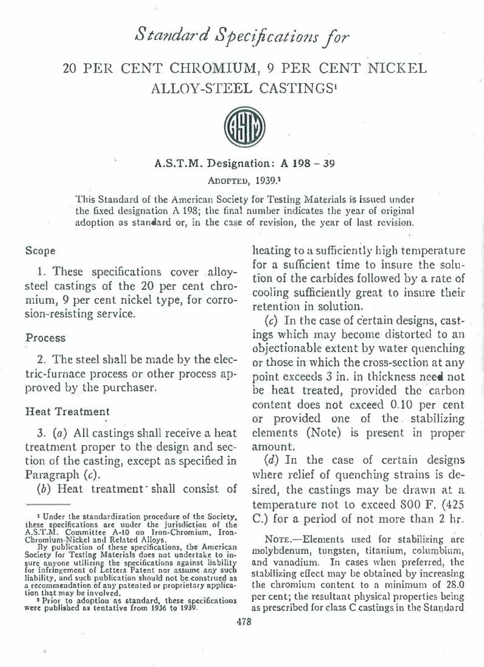 ASTM A198 - 39 scan.pdf_第1页