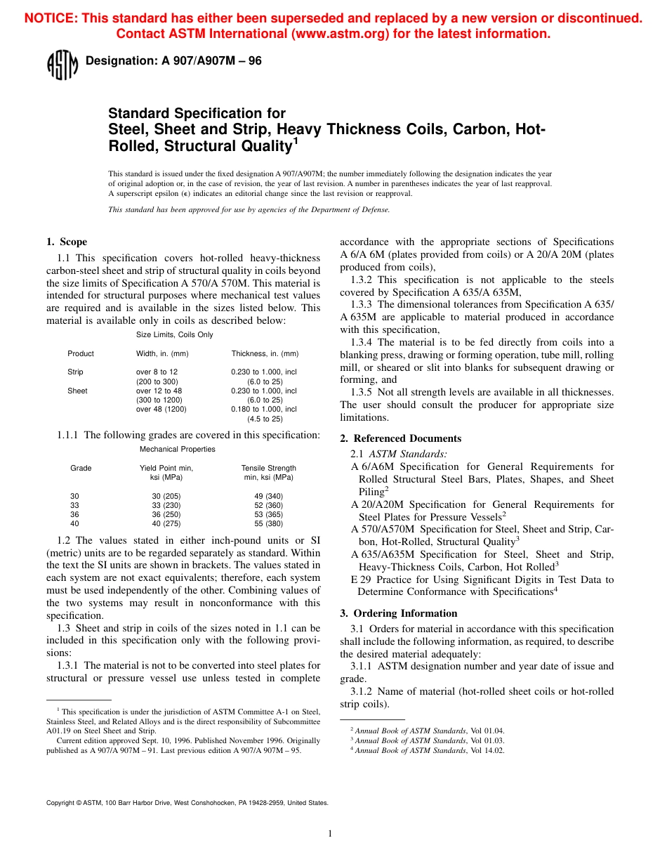 ASTM A907 - A 907M - 96.pdf_第1页