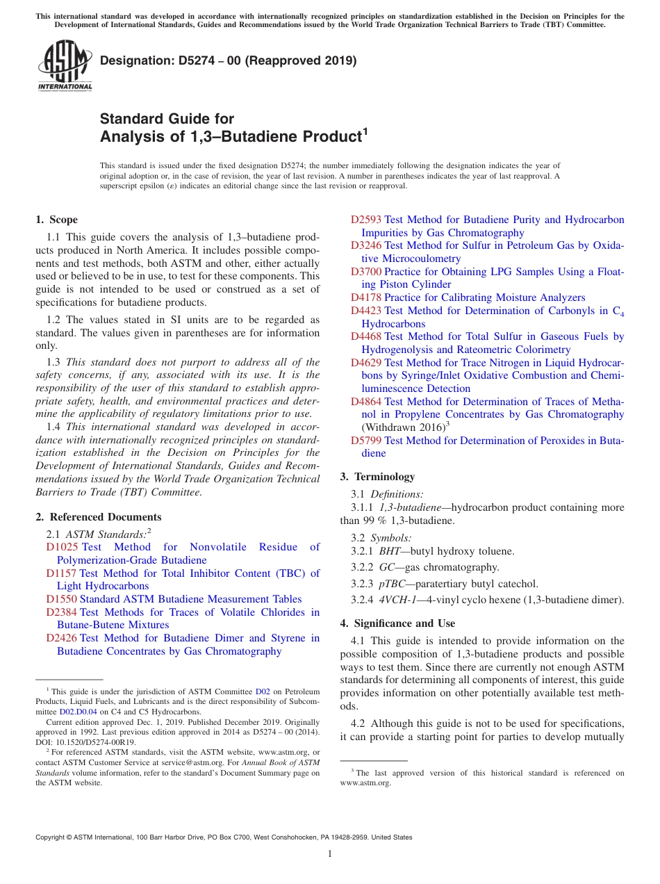 ASTM D5274 - 00 (2019).pdf_第1页