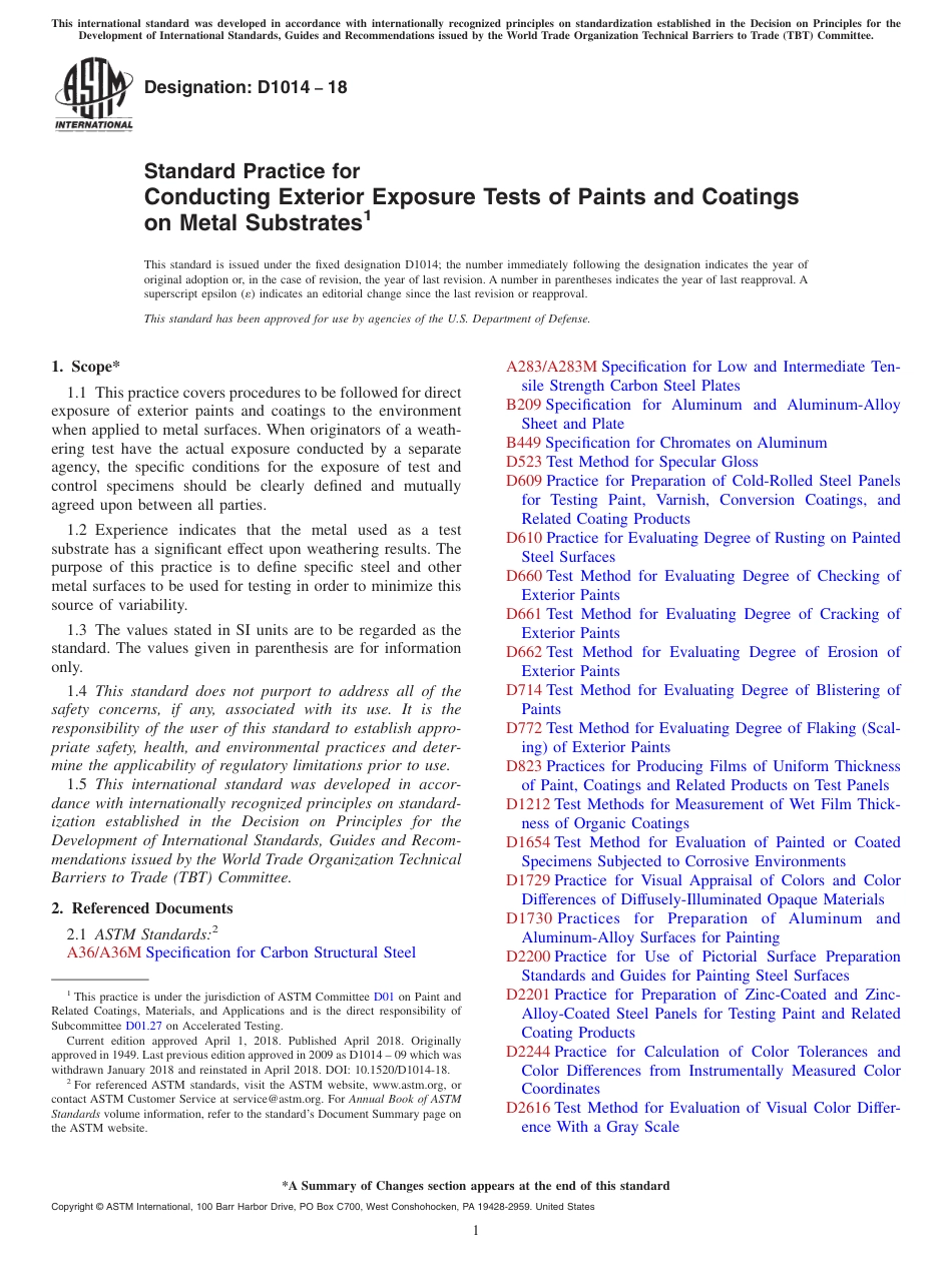 ASTM D1014 - 18.pdf_第1页
