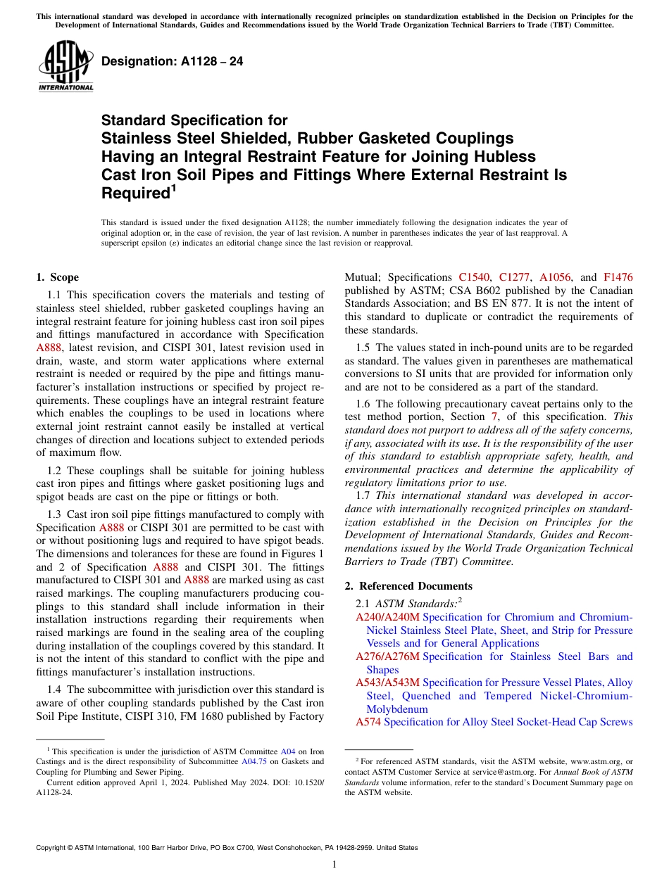 ASTM A1128 - 24.pdf_第1页