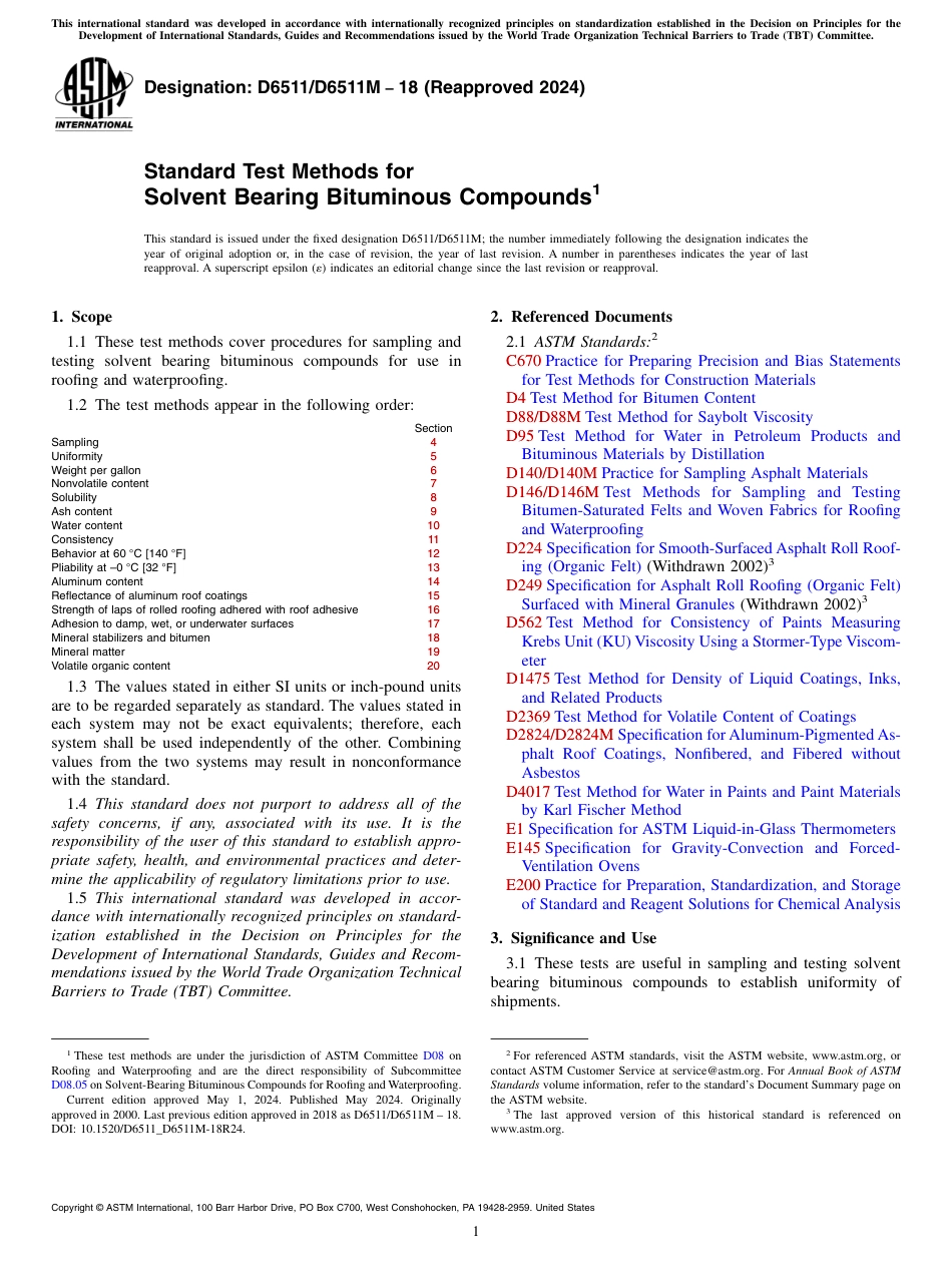 ASTM D6511 - D 6511M - 18 (2024).pdf_第1页